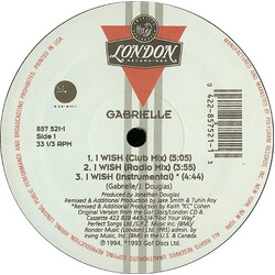 Gabrielle I Wish USED VINYL 12INCH