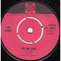 The Kinks Set Me Free USED VINYL 7INCH SINGLE 45 RPM