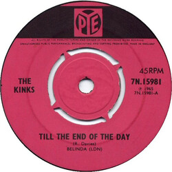 The Kinks Till The End Of The Day USED VINYL 7INCH 45 RPM SINGLE