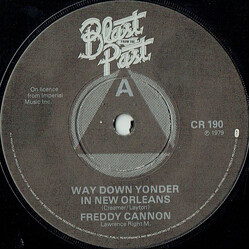 Freddy Cannon / Clarence "Frogman" Henry / Bobby Freeman Way Down Yonder In New Orleans / (I Don't Know Why) But I Do USED VINYL 7INCH 45 RPM