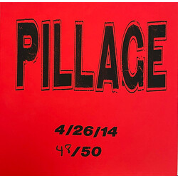 Pillage (4) 4/26/14 USED VINYL 7INCH NUMBERED