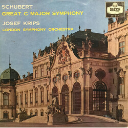 Franz Schubert / Josef Krips / London Symphony Orchestra Great C Major Symphony Vinyl LP USED