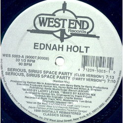 Ednah Holt Serious, Sirius Space Party USED VINYL 12INCH 33 S RPM REMASTERED