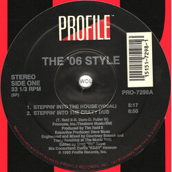 The '06 Style Steppin' Into The House USED VINYL 12INCH 33 S RPM STEREO