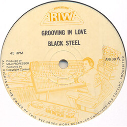 Black Steel / Peter Culture Grooving In Love / The Counsel Of The Father USED VINYL 12INCH 45 RPM SINGLE