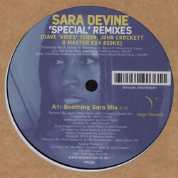 Sara Devine Special (Remixes) (Dave 'Vibes' Tobon, John Crockett & Master Kev Remix) USED VINYL 12INCH