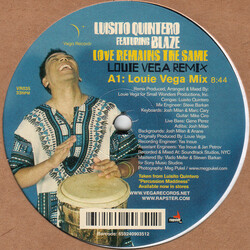 Luisito Quintero / Blaze Love Remains The Same USED VINYL 12INCH 33 S RPM