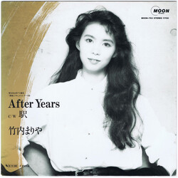Mariya Takeuchi Å / After Years USED VINYL 7INCH 45 RPM SINGLE STEREO