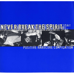 Various Never Break The Spirit Positive Hardcore Compilation Vinyl 7" USED