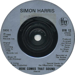 Simon Harris Here Comes That Sound USED VINYL 7INCH 45 RPM