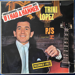 Trini Lopez Trini Lopez At PJ's Vinyl LP USED
