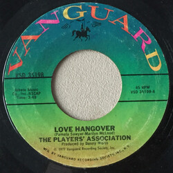 The Players Association Love Hangover / Moon In Pisces USED VINYL 7INCH 45 RPM SINGLE STYRENE
