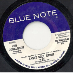 Lou Donaldson Sassy Soul Strut / Pillow Talk USED VINYL 7INCH 45 RPM