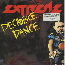 Extreme (2) Decadence Dance USED VINYL 7INCH SINGLE SINGLE SIDED ETCHED 33 S RPM LIMITED EDITION