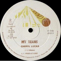 Cheryl Lucas My Tears / You Shook Up My World USED VINYL 12INCH