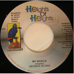 George Nooks My World USED VINYL 7INCH 45 RPM