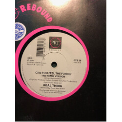 The Real Thing Can You Feel The Force? USED VINYL 7INCH