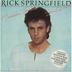 Rick Springfield Human Touch / Souls USED VINYL 7INCH 45 RPM SINGLE LIMITED EDITION
