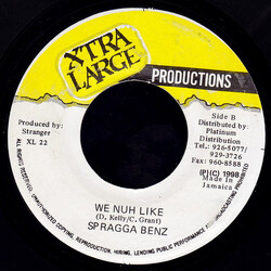 Spragga Benz We Nuh Like USED VINYL 7INCH 45 RPM