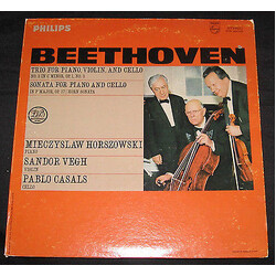 Ludwig van Beethoven Beethoven Trio No. 3 In C Minor Sonata In F Major Vinyl LP USED
