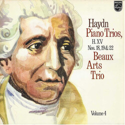 Joseph Haydn / Beaux Arts Trio Piano Trios, H.XV Nos. 18, 19 & 22 (Volume 4) Vinyl LP USED