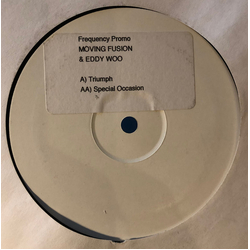 Moving Fusion / Eddy Woo Triumph / Special Occasion USED VINYL 12INCH WHITE LABEL PROMO 45 RPM