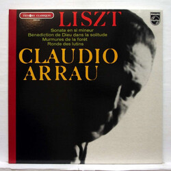 Franz Liszt / Claudio Arrau Sonate En Si Mineur/ Bénédiction De Dieu Dans La Solitude / Murmures De La Forêt/ Ronde Des Lutins Vinyl LP USED
