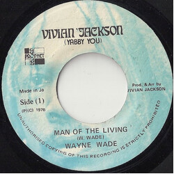 Wayne Wade Man Of The Living USED VINYL 7INCH SINGLE REISSUE