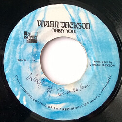Yabby You Walls Of Jerusalem USED VINYL 7INCH 45 RPM