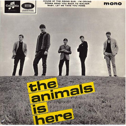 The Animals The Animals Is Here USED VINYL 7INCH 45 RPM EP MONO