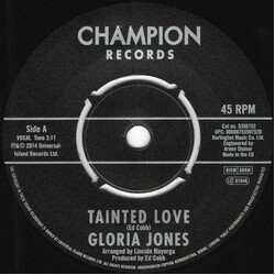 Gloria Jones Tainted Love / Come Go With Me USED VINYL 7INCH 45 RPM RECORD STORE DAY SINGLE REISSUE