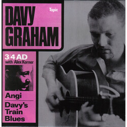 Davy Graham / Alexis Korner 3/4 A.D. USED VINYL 7INCH 45 RPM REISSUE