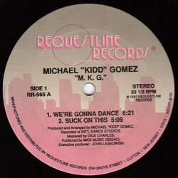 Michael "Kidd" Gomez M.K.G. USED VINYL 12INCH 33 S RPM