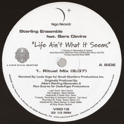 Sterling Ensemble / Sara Devine Life Ain't What It Seems USED VINYL 12INCH 33 S RPM