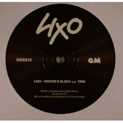 Lixo (2) Writer's Block USED VINYL 12INCH SINGLE SIDED