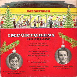 Kirsten Hermansen / Poul Bundgaard Importørens Juleplade USED VINYL 7INCH 33 S RPM
