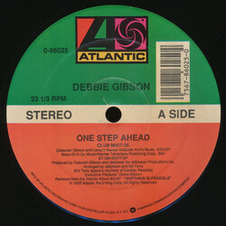 Debbie Gibson One Step Ahead USED VINYL 12INCH 33 S RPM