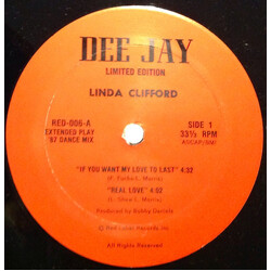 Linda Clifford If You Want My Love To Last USED VINYL 12INCH EP 33 S RPM LIMITED EDITION