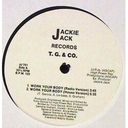 Tony Garcia Work Your Body USED VINYL 12INCH 33 S RPM