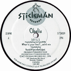 Obelix Obelix USED VINYL 12INCH 33 S RPM