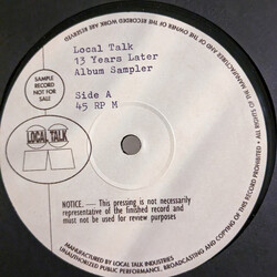 Various 13 Years Later Album Sampler USED VINYL 12INCH 45 RPM SAMPLER