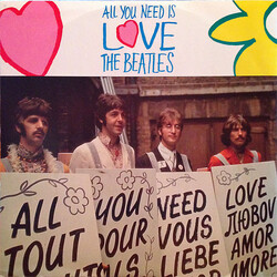 The Beatles All You Need Is Love USED VINYL 12INCH SINGLE REISSUE
