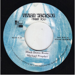 Michael Prophet Mash Down Rome USED VINYL 7INCH 45 RPM REISSUE