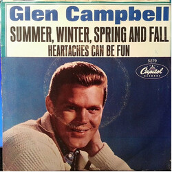 Glen Campbell Summer, Winter, Spring, And Fall USED VINYL 7INCH 45 RPM SINGLE