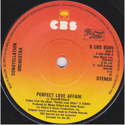 Constellation Orchestra Perfect Love Affair USED VINYL 7INCH 45 RPM SINGLE STEREO