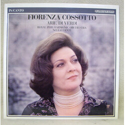 Fiorenza Cossotto / Nello Santi / Royal Philharmonic Orchestra Arie Di Verdi Vinyl LP USED