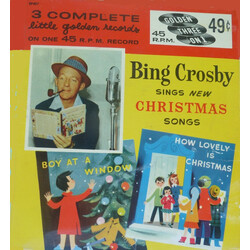Bing Crosby Bing Crosby Sings New Christmas Songs USED VINYL 7INCH 45 RPM EP