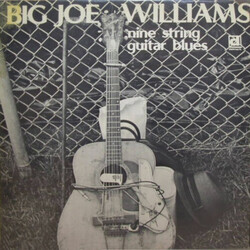 Big Joe Williams Nine String Guitar Blues Vinyl LP USED