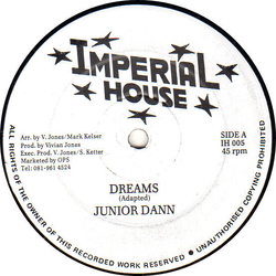 Junior Dan (2) Dreams Vinyl 12" USED