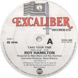 Roy Hamilton Take Your Time USED VINYL 12INCH 45 RPM